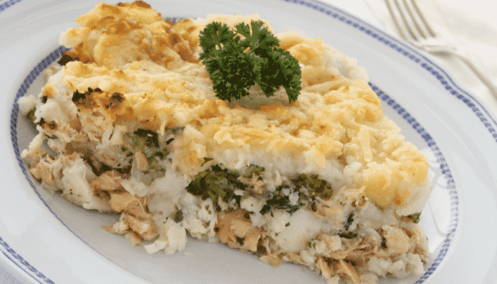 Experimente fazer uma deliciosa torta de bacalhau com batata