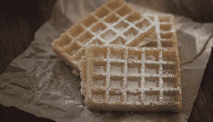 Surpreenda-se uma deliciosa receita de waffle crocante